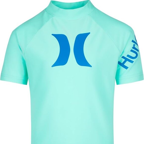 Hurley Other - Hurley, NWT, 3T, Rash Guard Swim Shirt UPF 50+ Aurora Green